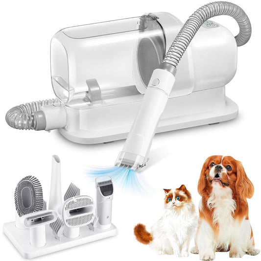 Petpoid - 5 in 1 Pet Vacuum Grooming Kit