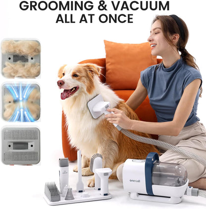 Petpoid - 5 in 1 Pet Vacuum Grooming Kit