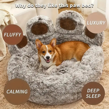 Petpoid Pet bed -Cozy Plush Cushion for Cats & Dogs