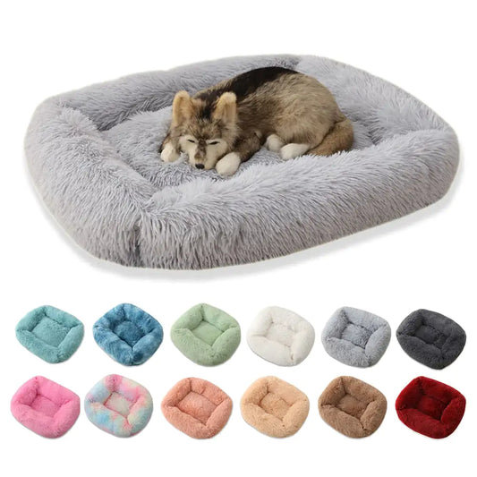 Plush Pet Bed – Soft, Cozy, and Durable Cushion for Cats and Dogs