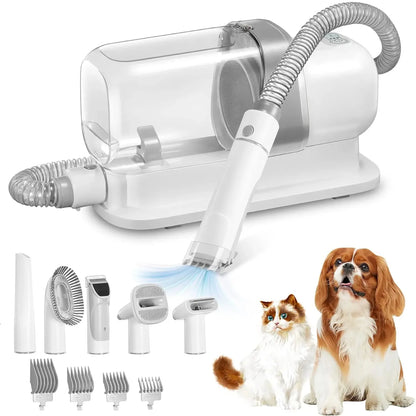 Petpoid - 5 in 1 Pet Vacuum Grooming Kit