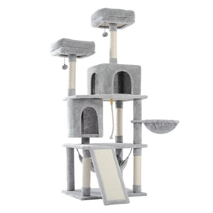 Multi-Level Cat Tree Tower – Ultimate Playground for Indoor Cats